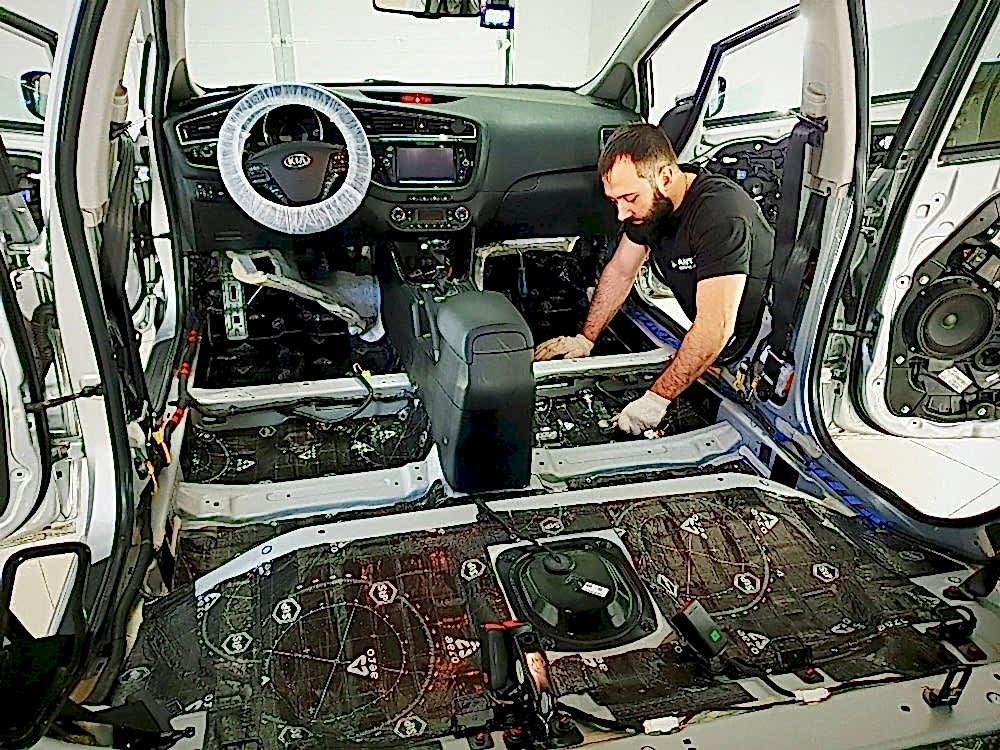 Шумоизоляции автомобиля в Костанае