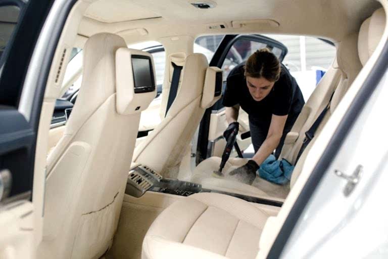 Виды химчистки салона автомобиля