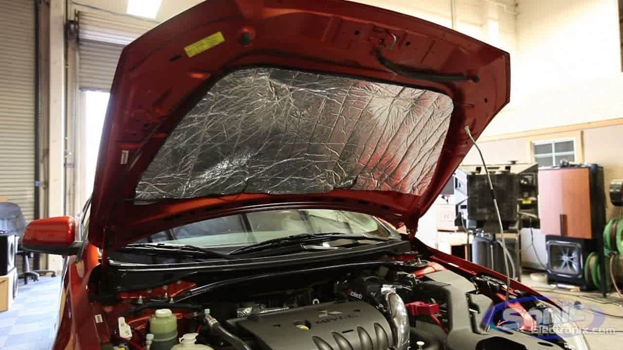 Шумоизоляция капота автомобиля в Костанае