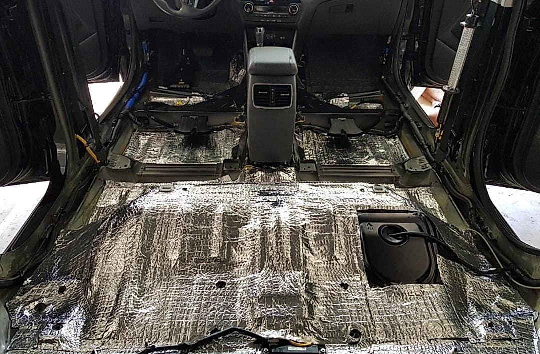 Шумоизоляция пола автомобиля в Костанае